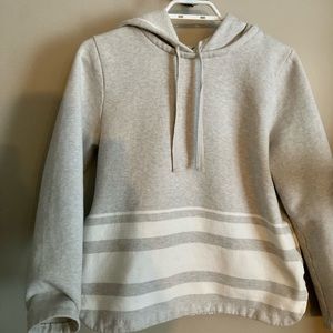 JCrew Heather gray hoodie
